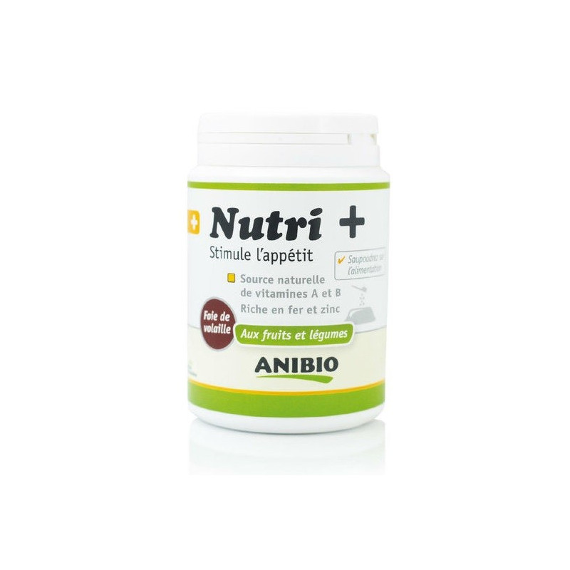 Nutri +120 grs ANIBIO Stimule l'appétit Nutri +120 grs ANIBIO Stimule l'appétit