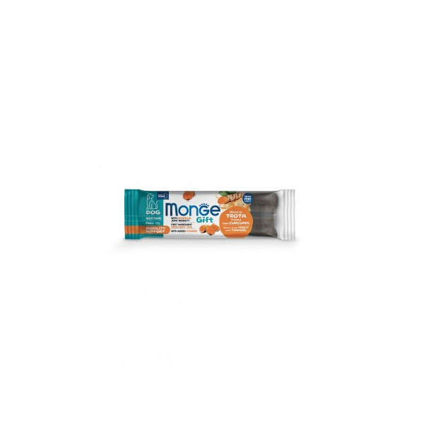 Barres à la Viande - Monge - Meat Bars à la truite fraîche avec curcuma    - 40g