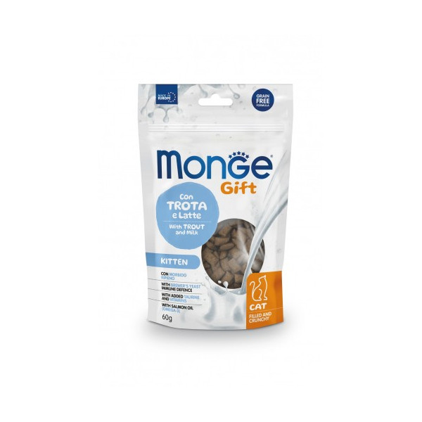 Gâteau Fourré et Croquant -Filled and Crunchy- truite et lait - 60g