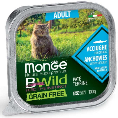 Pâtée Bwild Grain Free Chat...