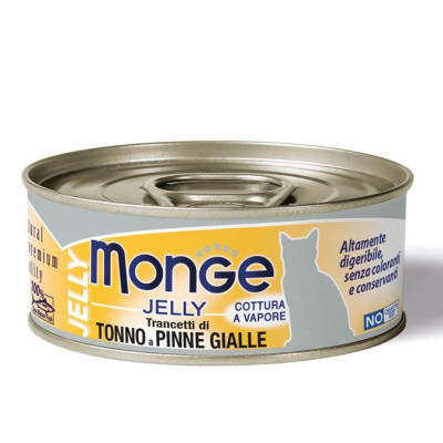 TRANCETTI DI TONNO A PINNE GIALLE Boite chat 4x80g