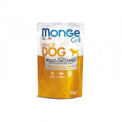 Monge GRILL poulet dinde junior