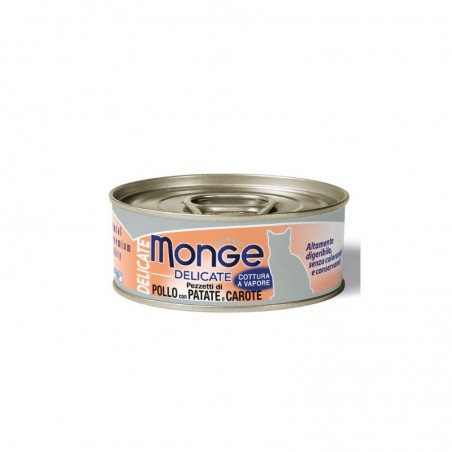 copy of PEZZETTI DI POLLO CON PATATE E CAROTTE Boite Chat 24x80 grs
