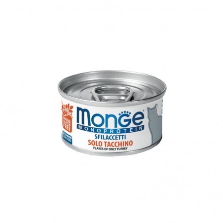 Pâtée pour chat Monoprotein Dinde 80g à l'unité
