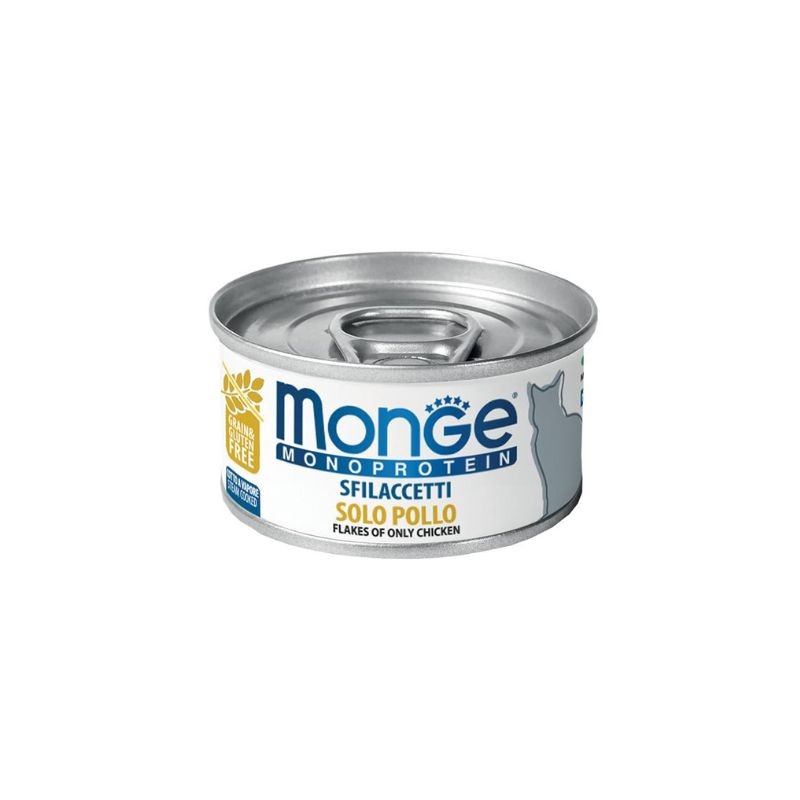 Pâtée pour chat Monoprotein POULET 24X80g