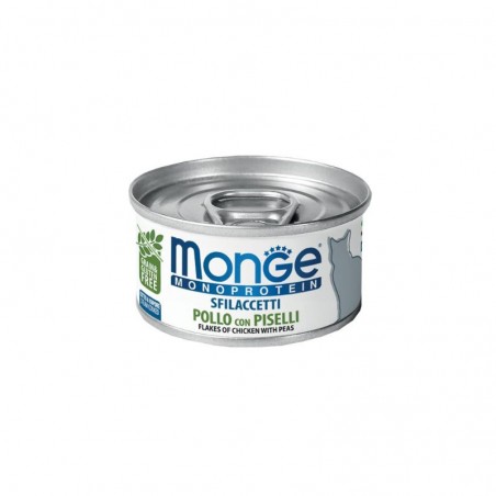 Pâtée pour chat Monoprotein Poulet et pois  24X80g