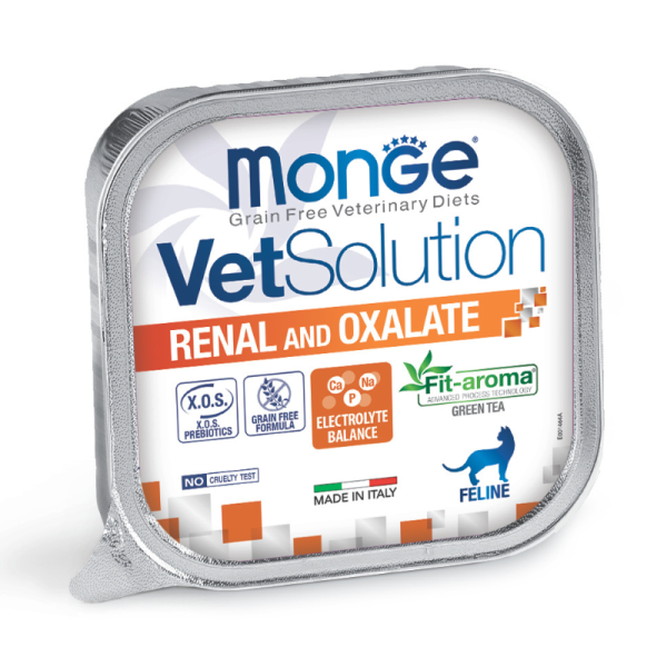 Pâtées Chat VET Solution RENAL and OXALATE 24 x 100 grs