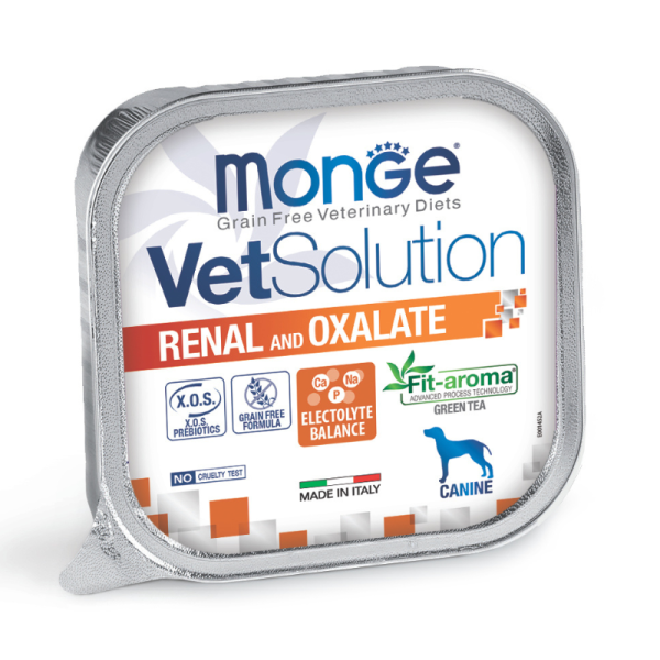 Pâtées Chien VET Solution RENAL and OXALATE 24 x 150 grs