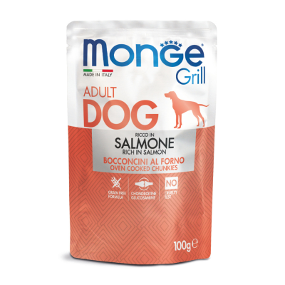 Monge GRILL Saumon 24 x 100 grs Monge GRILL Saumon 24 x 100 grs