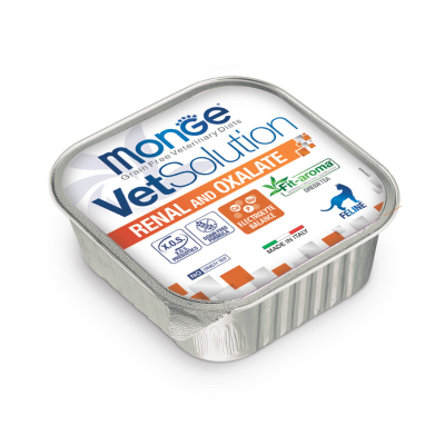 Pâtées Chat VET Solution RENAL and OXALATE 24 x 100 grs Pâtées Chat VET Solution RENAL and OXALATE 24 x 100 grs
