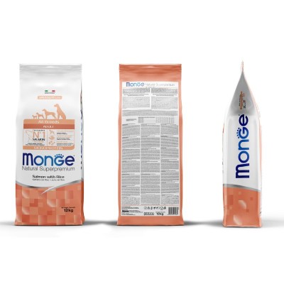 SAUMON - Croquettes SpecialityLine Chien MONGE 12 kg