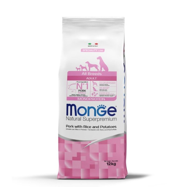 PORC - Croquettes SpecialityLine Chien MONGE 12 kg