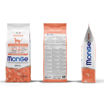 Croquette Chat 10 kg au saumon