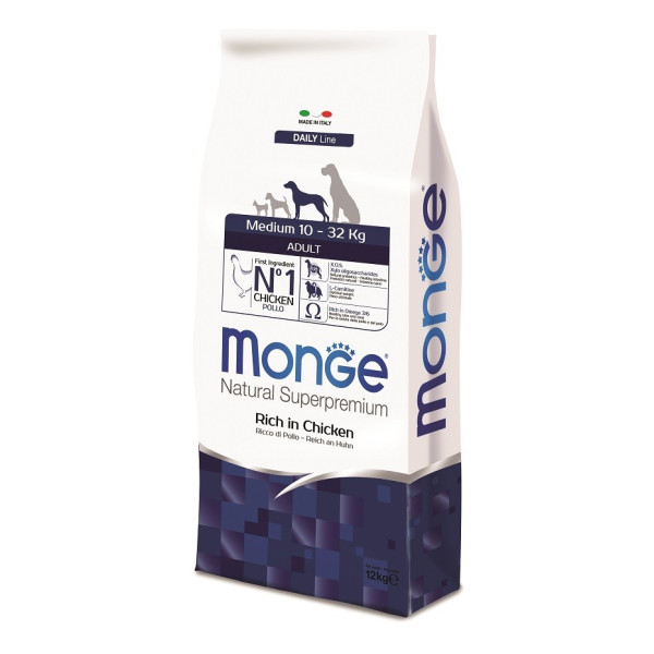 Medium Adult 12 kg Croquettes Monge