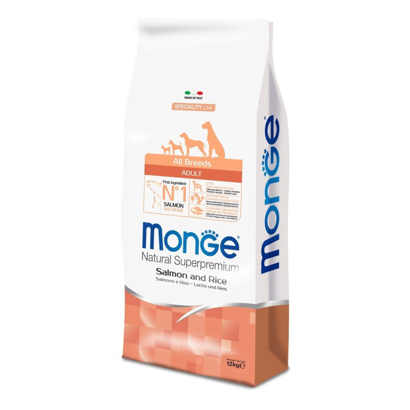 Croquette Chien Saumon SpecialityLine Monge 12 kg