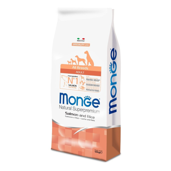 Croquette Chien Saumon SpecialityLine Monge 12 kg