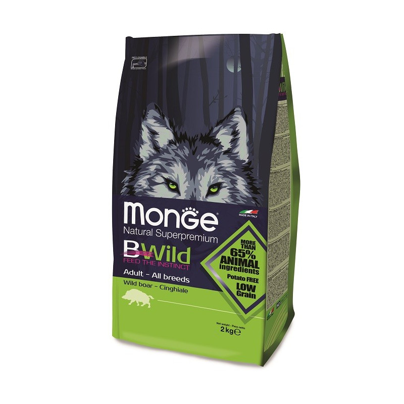 BWild Low Grain Adulte Sanglier 2,5 kg