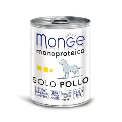 MONGE DOG SOLO 400grs x24...