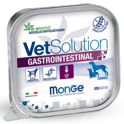 Pâtées Chien VET Solution GASTROINTESTINAL 24 x 150 grs