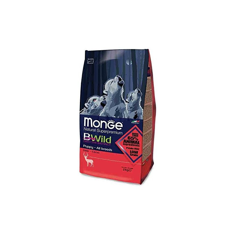 BWild Monge PUPPY Cerf 2 kg 31/18