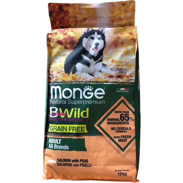 Cerf Adult 2,5 kg Bwild Low Grain Monge