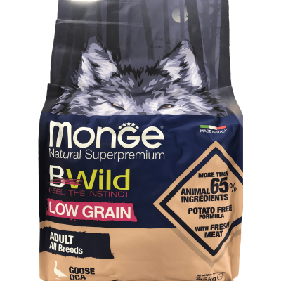 Oie Adult 2,5 kg Bwild Low Grain Monge