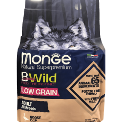 Cerf Adult 2,5 kg Bwild Low Grain Monge