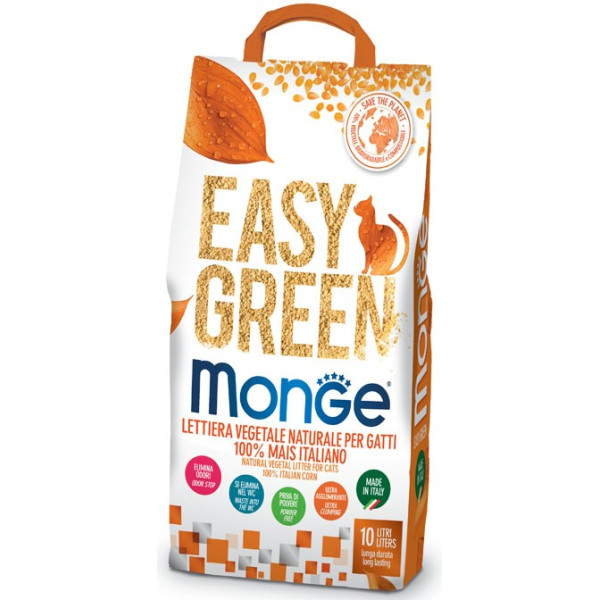 Litière Easy Green Hypoallergénique 10 L (orange)