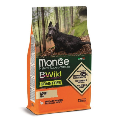 Bwild Grain Free MINI Canard 2,5 kg