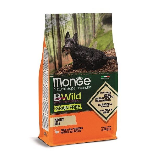 Bwild Grain Free MINI Canard 2,5 kg